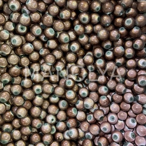 7mm. PARLAK KAHVE TOP 50gr.