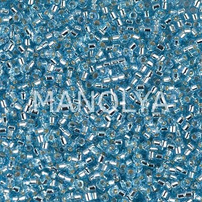 DB044-DELICA BD SILVER LINED AQUA