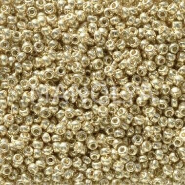 11-95101 MIYUKI SEEDBEADS DURACOAT GALVANIZED PALE GOLD