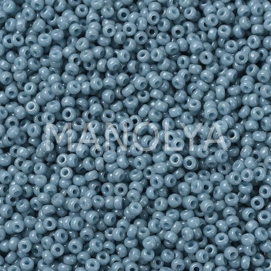 11-94479 MIYUKI SEEDBEADS DURACOAT DYED OPAQUE MOODY BLUE