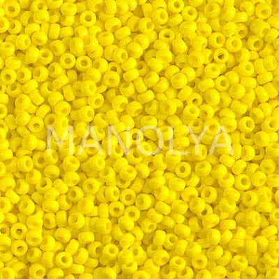 11-9404 MIYUKI SEEDBEADS OPAQUE YELLOW