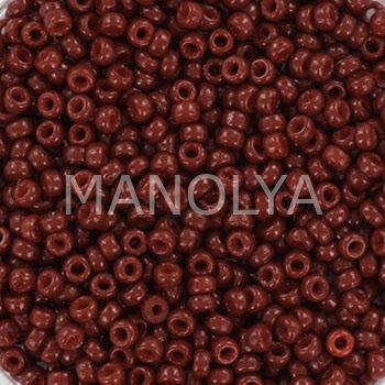 11-94470 MIYUKI SEEDBEADS DURACOAT OPAQUE DYED BRICK