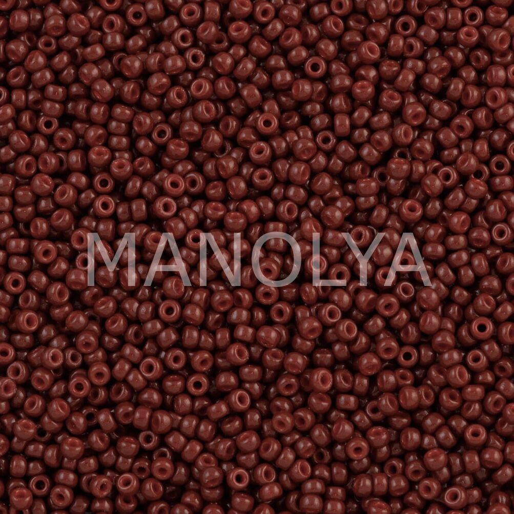 11-94470 MIYUKI SEEDBEADS DURACOAT OPAQUE DYED BRICK