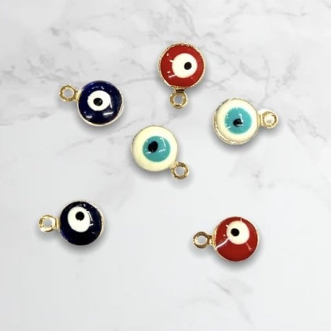 6mm. SALLANTI KÜÇÜK NAZAR BONCUKLARI