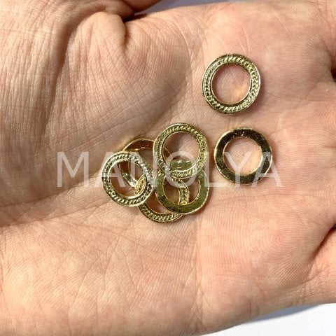 1,3cm. İŞLEMELİ İNCE HALKA ARA APARAT
