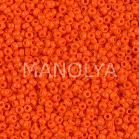11-9406 MIYUKI SEEDBEADS OPAQUE ORANGE