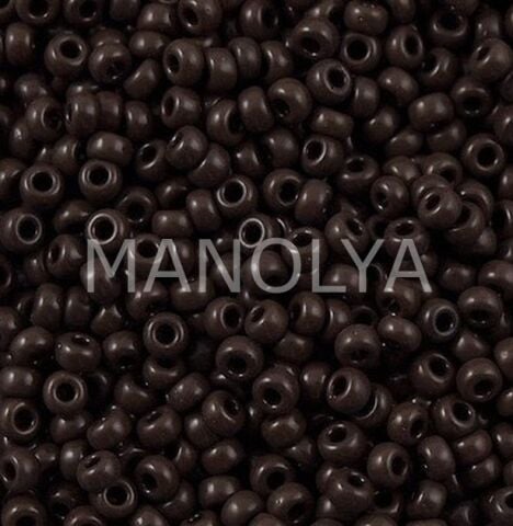 11-9409 MIYUKI SEEDBEADS OPAQUE BROWN