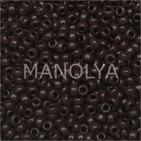 11-9409 MIYUKI SEEDBEADS OPAQUE BROWN