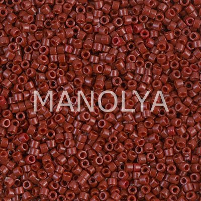 DB2120-MIYUKI 11/0 DELICA DURACOAT OPQ MAROON
