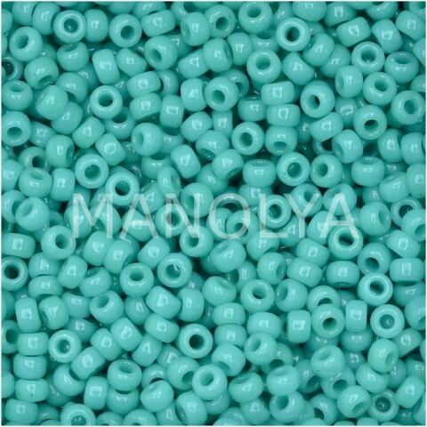 11-9412 MIYUKI SEEDBEADS OPAQUE TURQUOISE GREEN