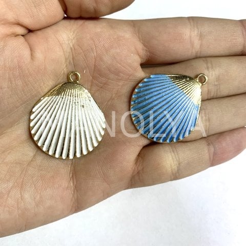 3,6cm. RENKLİ DENİZ KABUĞU