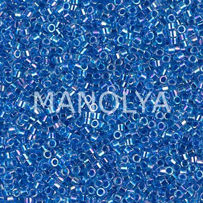 DB077-DELICA BEAD LINED BLUE