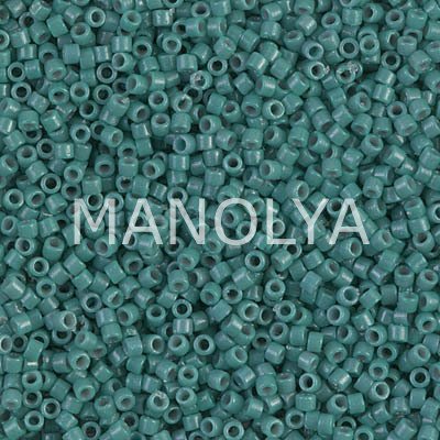 DB2131-MIYUKI 11/0 DELICA DURACOAT OPQ EUCALYPTUS