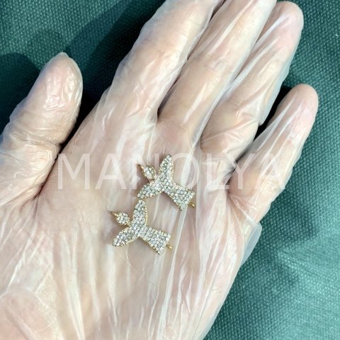 2,6cm. ZİRKON İŞLEMELİ MELEK
