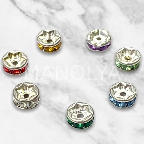 6mm. RENKLİ RONDELA
