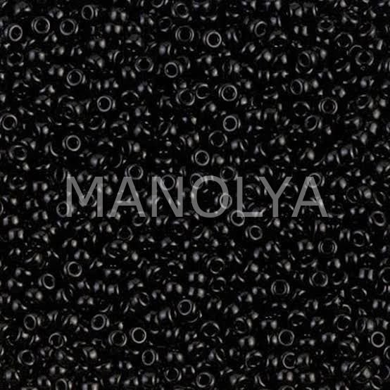 11-9401 MIYUKI SEEDBEADS BLACK - SİYAH