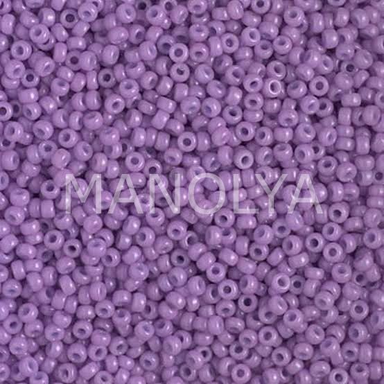 11-94486 MIYUKI SEEDBEADS DURACOAT DYED OPAQUE CROCUS
