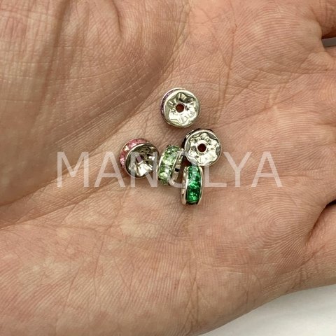 8mm. RENKLİ RONDELA
