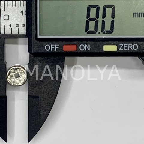 8mm. RENKLİ RONDELA