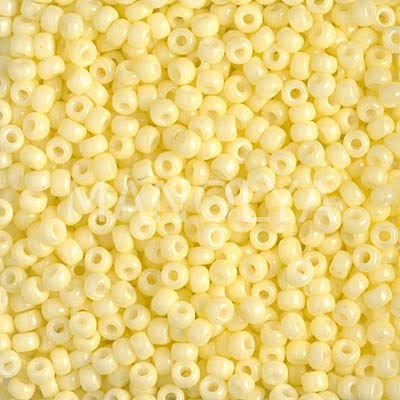 11-94451 MIYUKI SEEDBEADS DURACOAT OPAQUE DYED PALE YELLOW