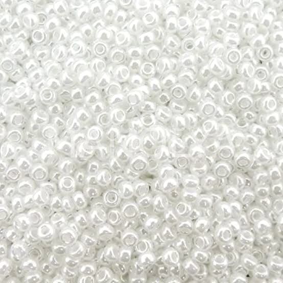 15-9420 MIYUKI SEEDBEADS CEYLON PEARL WHITE LUSTER
