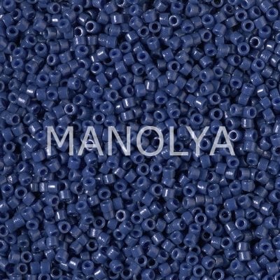 DB2143-MIYUKI DELICA 11/0 DURACOAT NAVY BLUE MT OPAQ