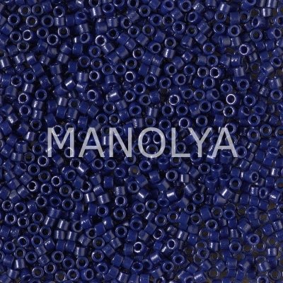 DB2144-MIYUKI DELICA 11/0 DURACT COBALT MATTE OPAQUE