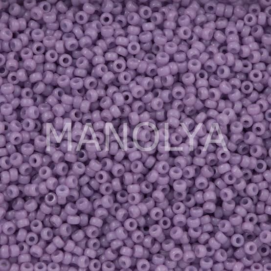 15-94486 MIYUKI SEEDBEADS DURACOAT OPAQUE CROCUS