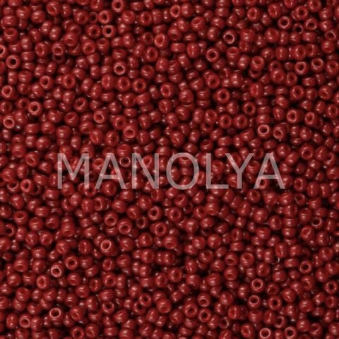 15-94469 MIYUKI SEEDBEADS DURACOAT OPAQUE JUJUBE