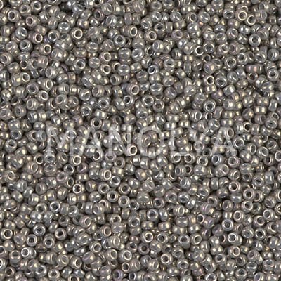 15-91865 MIYUKI SEEDBEADS GALVANIZED GREY LUSTER