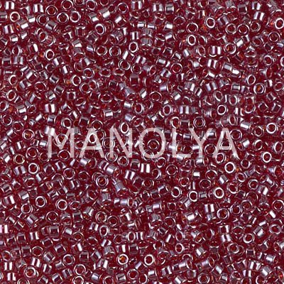 DB1222-MIYUKI 11/0 TR DK CRANBERRY LUSTER