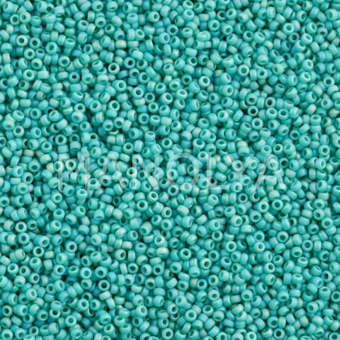 15-9412FR MIYUKI SEEDBEADS OPAQUE MATTE TURQUOISE AB