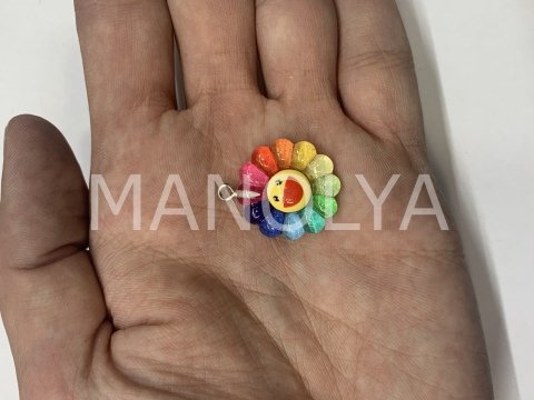 2,1cm. KÜÇÜK GÜLEN GÖKKUŞAĞI ÇİÇEK
