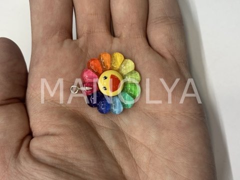 2,7cm. BÜYÜK GÖKKUŞAĞI GÜLEN ÇİÇEK