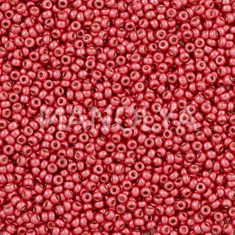 15-94211 MIYUKI SEEDBEADS DURACOAT GALVANIZED LIGHT CRANBERRY