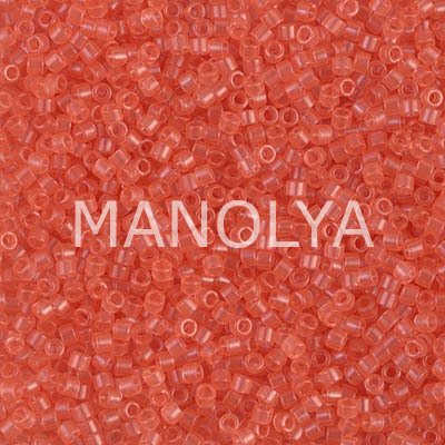 DB1412-MIYUKI 11/0 DELICA BEAD TR SALMON