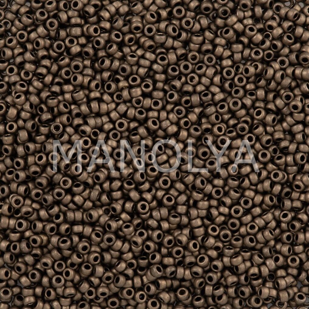 15-92006 MIYUKI SEEDBEADS MATTE METALLIC BRONZE