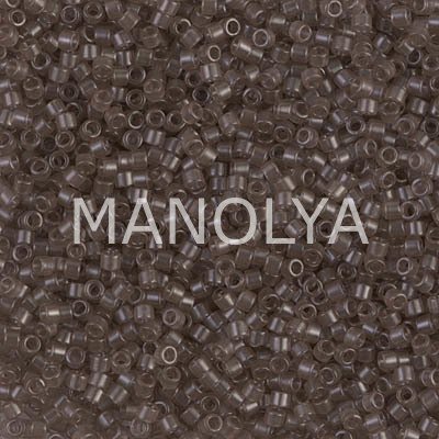 DB1417-MIYUKI 11/0 DELICA BEAD TR TAUPE