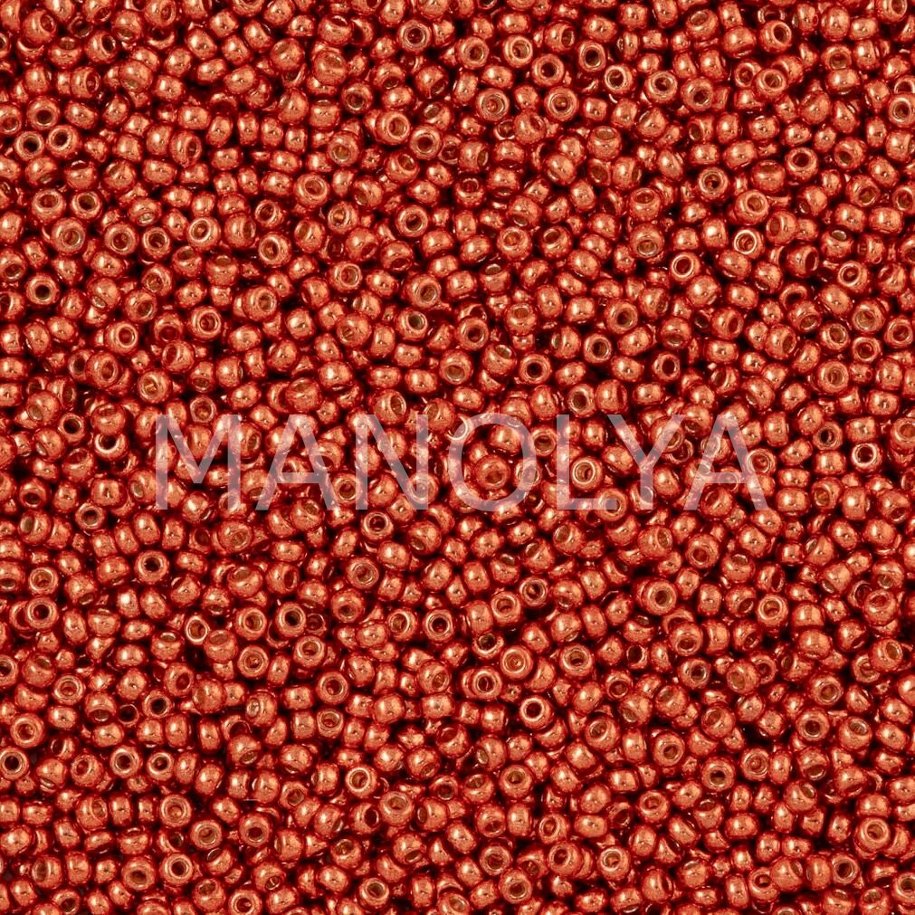 15-94208 MIYUKI SEEDBEADS DURACOAT GALVANIZED BERRY