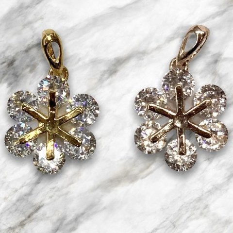 1,4cm. SWAROVSKİ BUZ KRİSTALİ