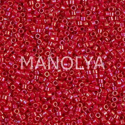 DB214-DELICA BD OPAQUE RED LUSTER