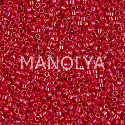 DB214-DELICA BD OPAQUE RED LUSTER