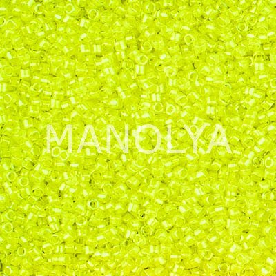 DB2031-MIYUKI 11/0 DELICA LUMINOUS LIMEADE