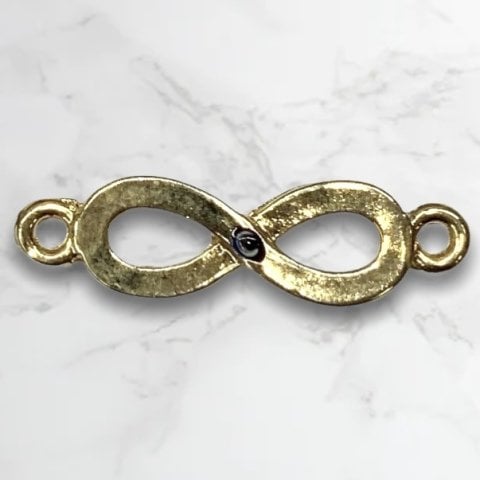 2,8cm. MİNİK NAZAR BONCUKLU SONSUZLUK