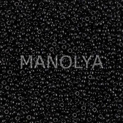 15-9401 MIYUKI SEEDBEADS OPAQUE BLACK