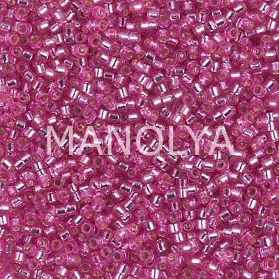 DB2153-MIYUKI 11/0 DELICA S/L DURACOAT PINK PARFAIT