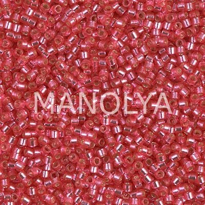 DB2154-MIYUKI 11/0 DELICA S/L DURACOAT HIBISCUS