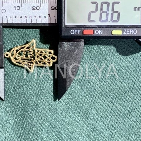 2,9cm. DESENLİ FATMA ANA ELİ