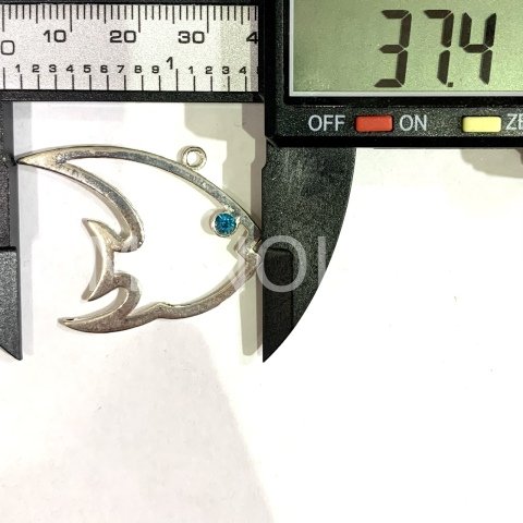 3,4cm. NAZAR BONCUKLU BALIK KOLYE UCU