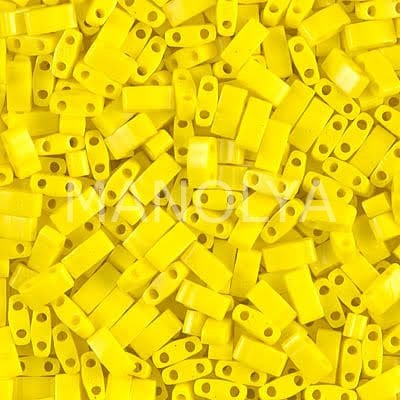 HTL404 Miyuki Half Tila Opaque Yellow (Yarım Tila 404)